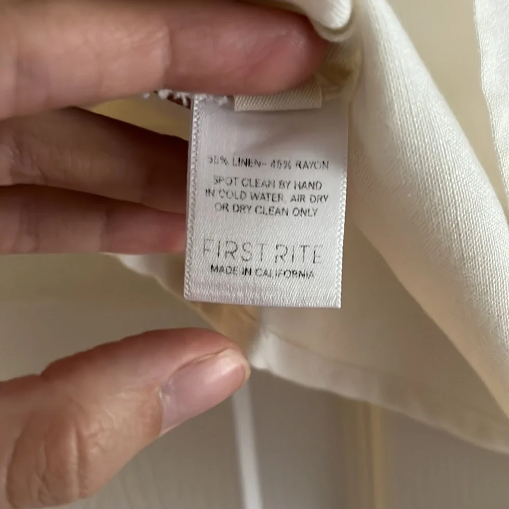 First Rite Ruffle Tank Top size Small. - Picture 9 of 11